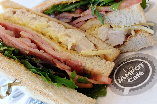 Photo of a Jampot Club Sandwich